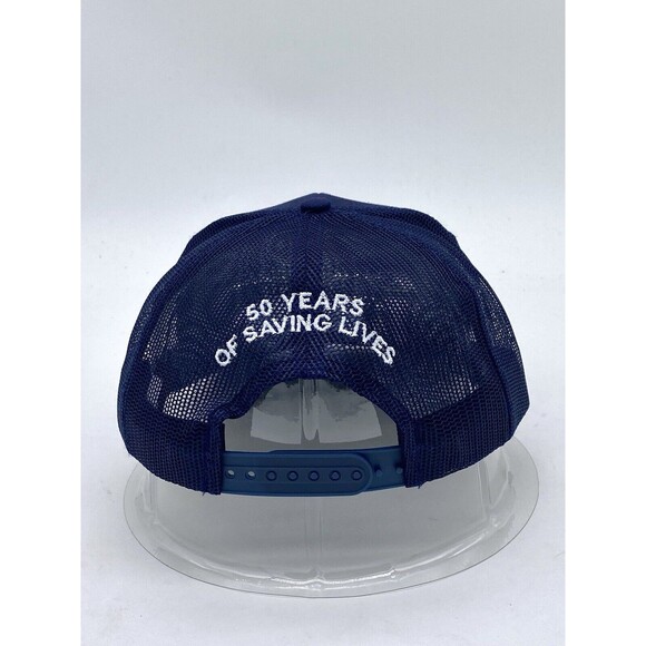 Port Authority Men's TGH Adjustable Snapback Baseball Cap Red, BLUE, White - Picture 5 of 8